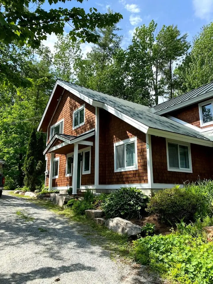 wood siding painting