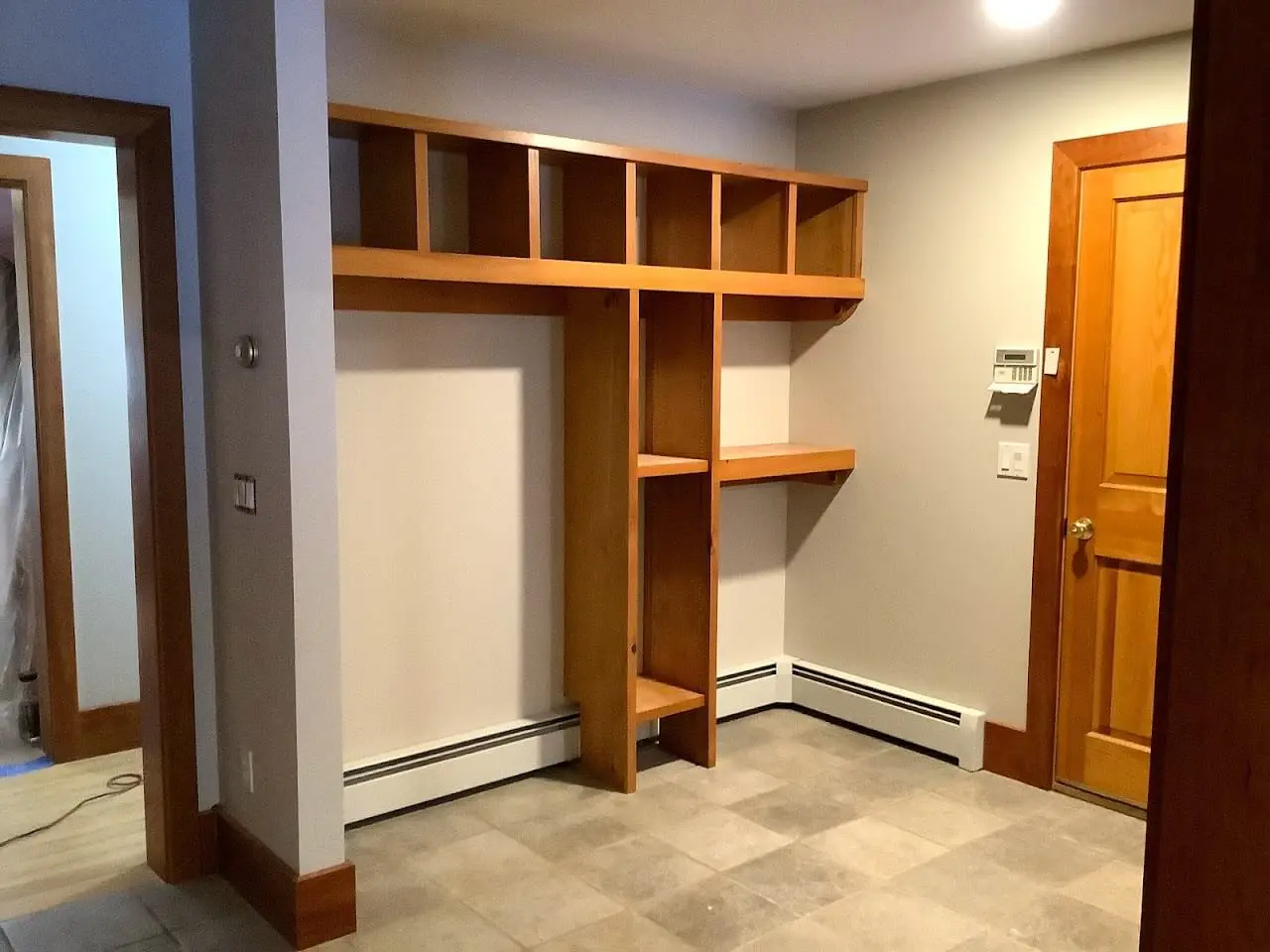 door and mudroom painting