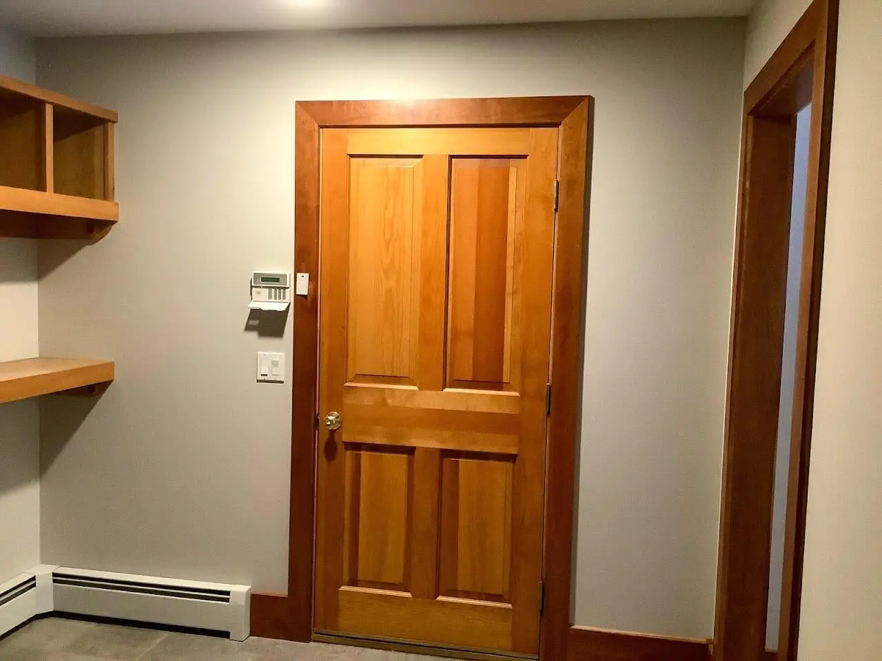 door and mudroom painting