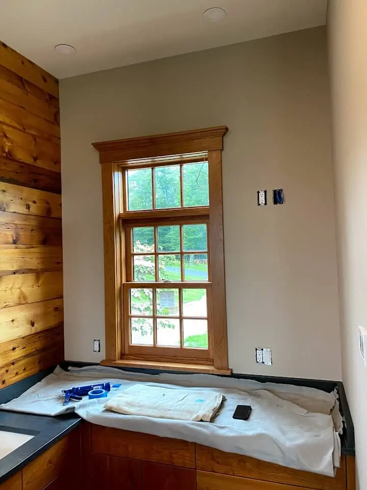 window and trim painting