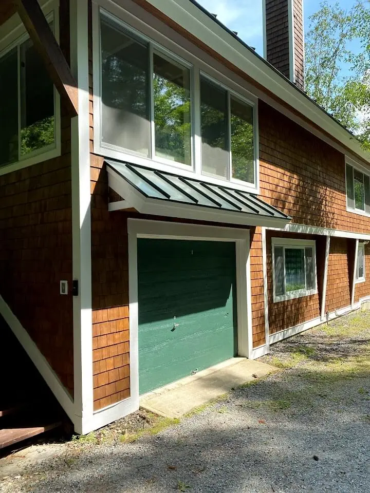 wood siding painting