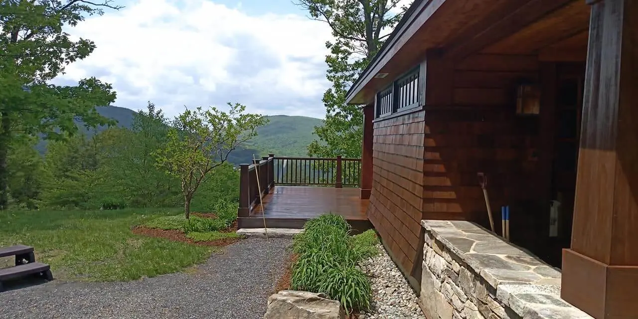 wood siding and deck staining